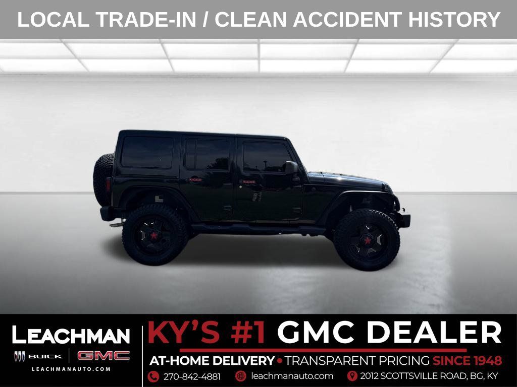 Used 2015 Jeep Wrangler Unlimited Rubicon w/ Connectivity Group AWD/4WD image 2