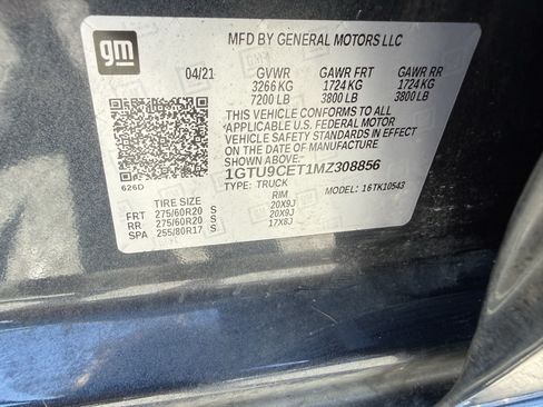 Used 2021 GMC Sierra 1500 Elevation AWD/4WD image 36