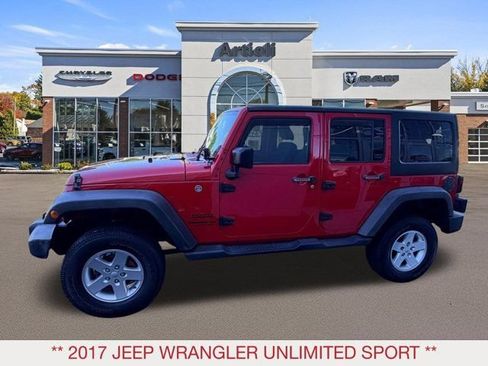 Used 2017 Jeep Wrangler Unlimited Sport w/ Quick Order Package 24S AWD/4WD image 5