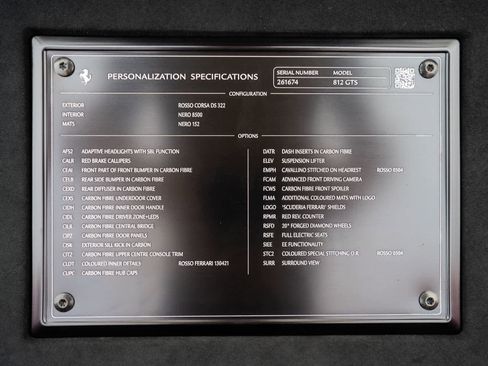 Certified 2021 Ferrari 812 GTS image 27