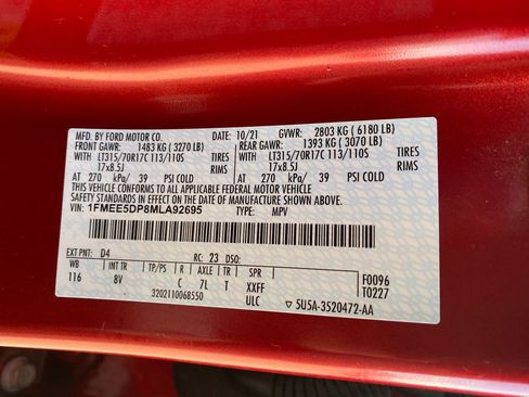 Used 2021 Ford Bronco Badlands image 28