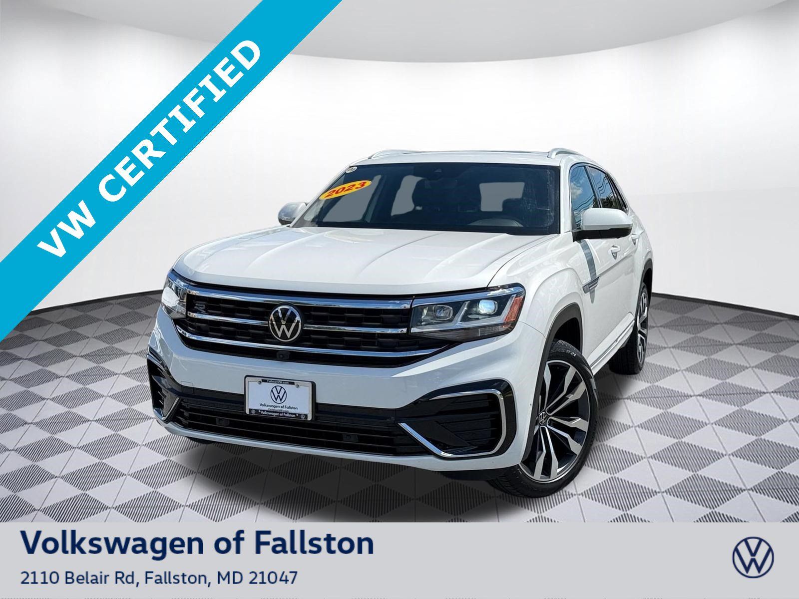 Certified 2023 Volkswagen Atlas Cross Sport SEL Premium R-Line AWD/4WD image 1