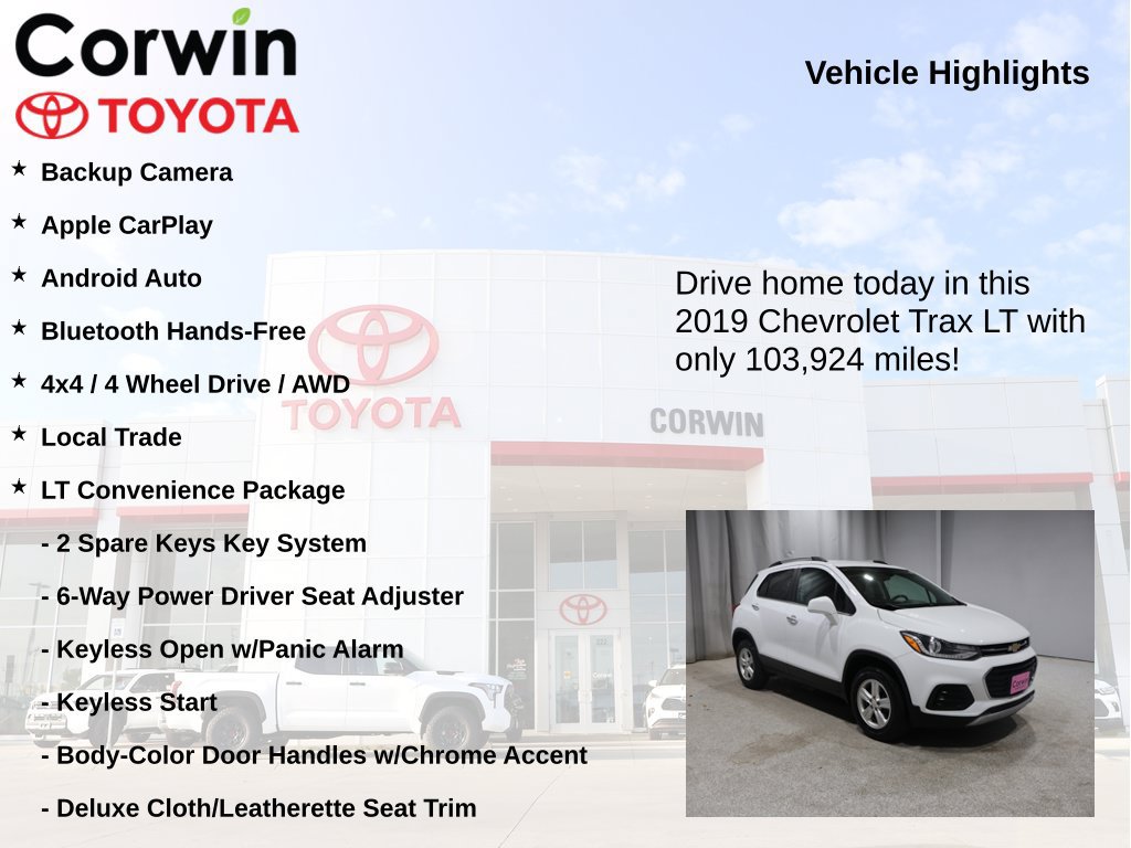 Used 2019 Chevrolet Trax LT w/ LT Convenience Package AWD/4WD image 6