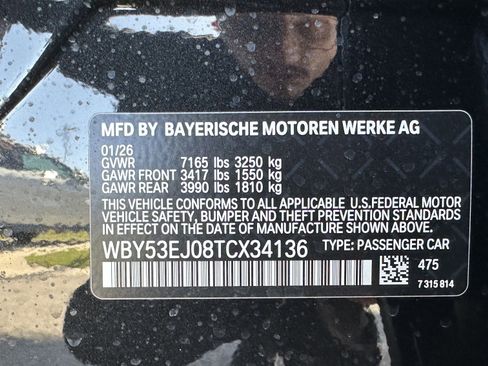 Used 2026 BMW i7 xDrive60 w/ Executive Package AWD/4WD image 32