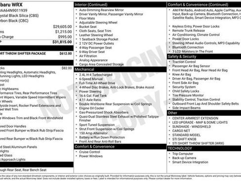 Used 2022 Subaru WRX image 10