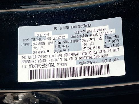 Used 2025 MAZDA CX-90 Plug-In Hybrid w/ Preferred image 36