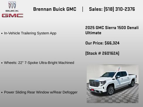Certified 2025 GMC Sierra 1500 Denali Ultimate AWD/4WD image 30
