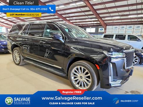 Used 2021 Cadillac Escalade ESV Premium Luxury AWD/4WD image 5