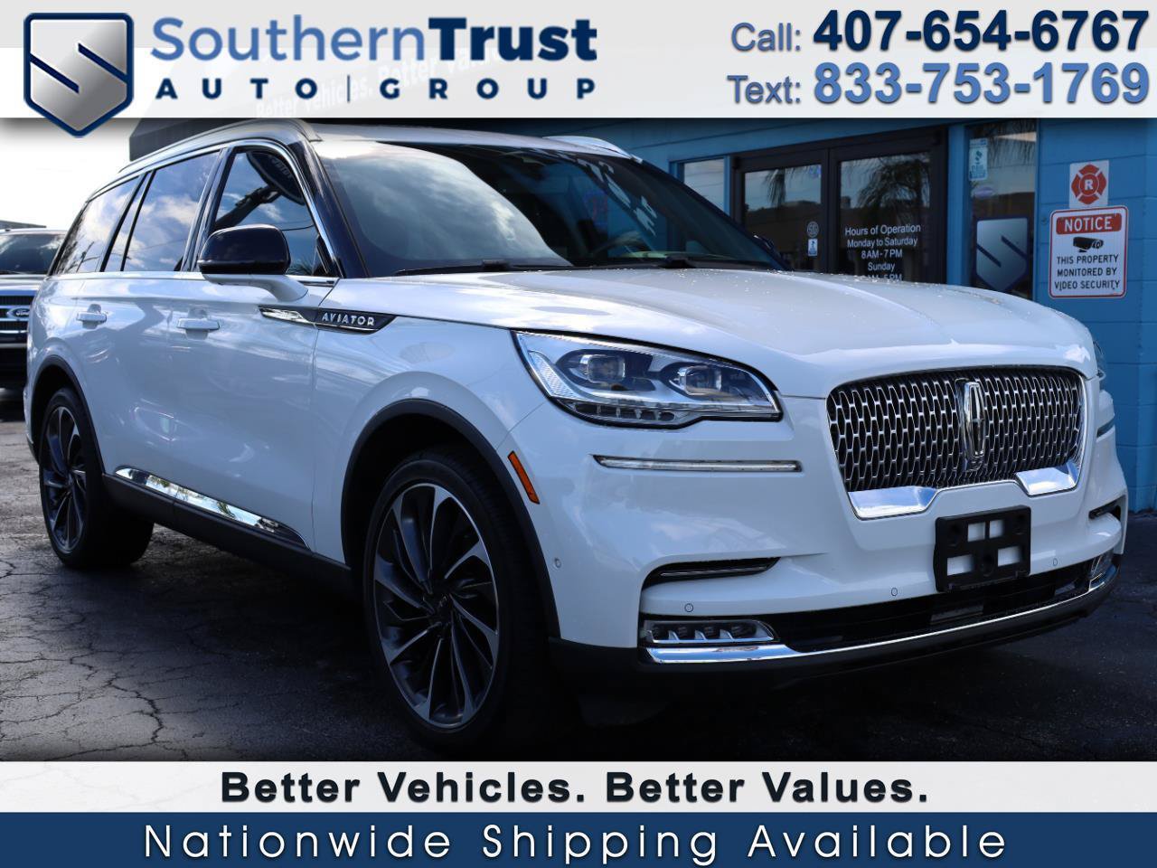 Used 2021 Lincoln Aviator Reserve w/ Equipment Group 202A AWD/4WD image 1