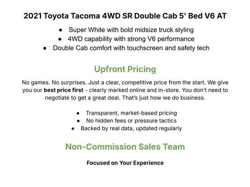 Used 2021 Toyota Tacoma SR image 3
