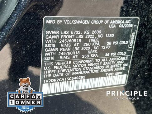 Used 2025 Volkswagen Atlas SE FWD image 37