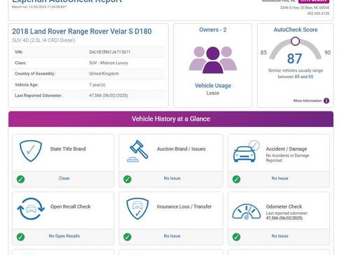 Used 2018 Land Rover Range Rover Velar S image 22