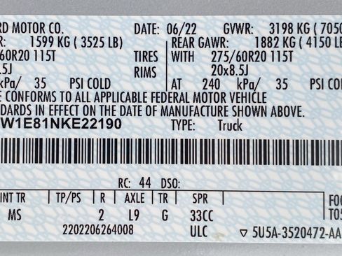 Used 2022 Ford F150 XLT w/ Equipment Group 302A High image 47