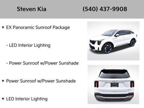 Certified 2025 Kia Sorento EX w/ EX Panoramic Sunroof Package image 8