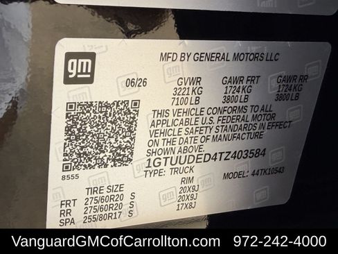 New 2026 GMC Sierra 1500 SLT AWD/4WD image 24