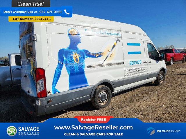 Used 2016 Ford Transit 350 148 High Roof Extended RWD image 4