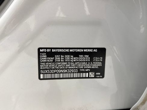 Used 2022 BMW X3 xDrive30i w/ Premium Package 2 AWD/4WD image 29