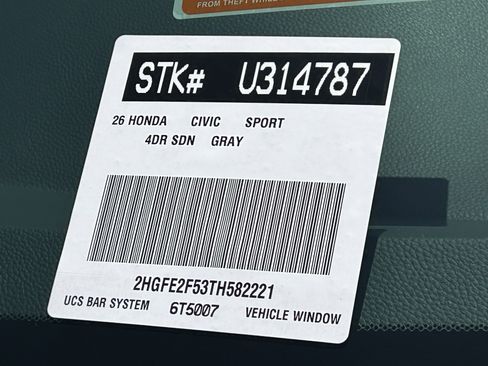 Used 2026 Honda Civic Sport image 30
