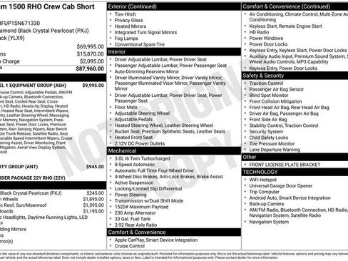 Used 2025 RAM 1500 RHO w/ RHO Level 1 Equipment Group AWD/4WD image 43