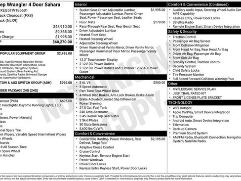 New 2026 Jeep Wrangler Unlimited Sahara AWD/4WD image 6