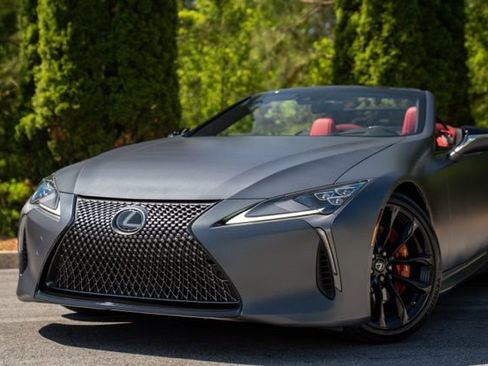 Used 2022 Lexus LC 500 Convertible w/ Touring Package RWD image 2