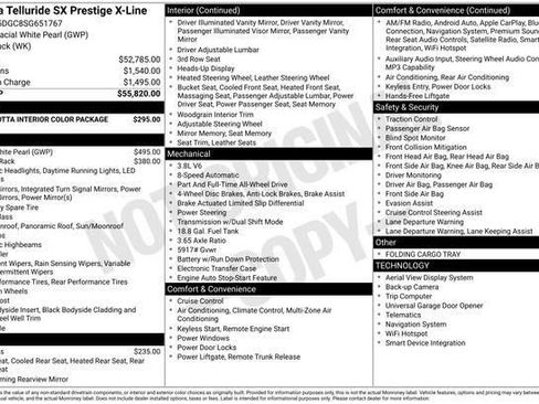 New 2025 Kia Telluride SX Prestige X-Line AWD/4WD image 7