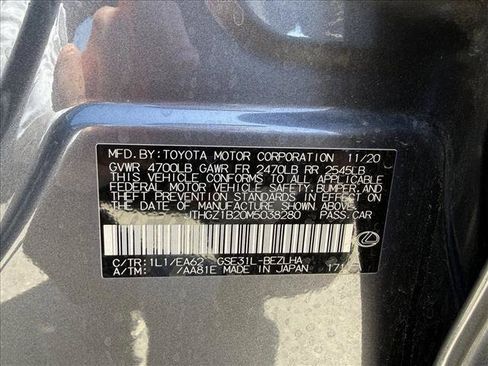 Used 2021 Lexus IS 350 F Sport w/ Navigation Package RWD image 28