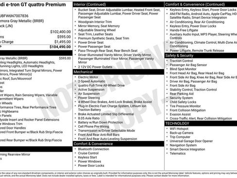 Used 2022 Audi e-tron GT Premium Plus image 9