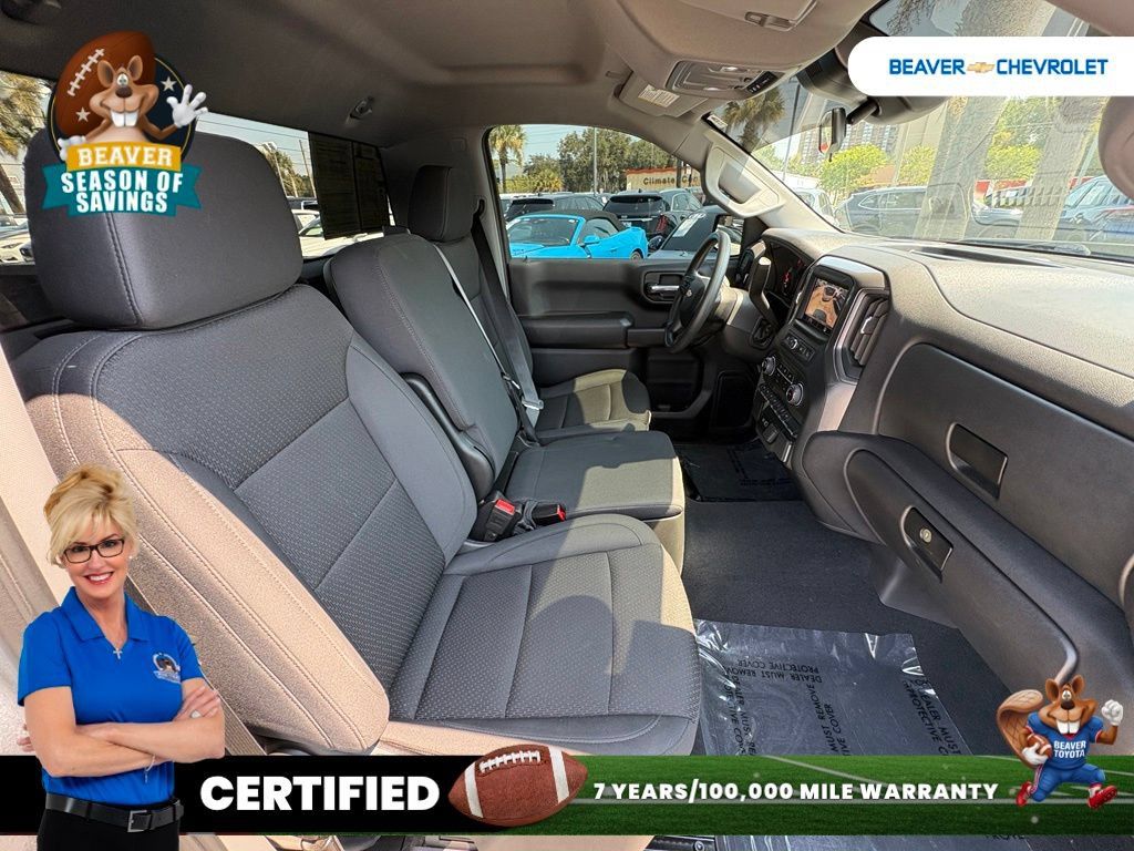 Used 2025 Chevrolet Silverado 1500 W/T w/ WT Safety Package RWD image 24