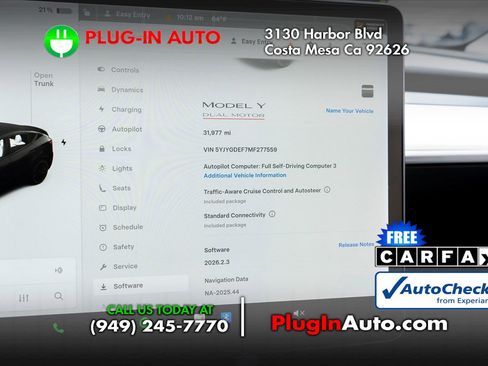 Used 2021 Tesla Model Y Performance AWD/4WD image 32