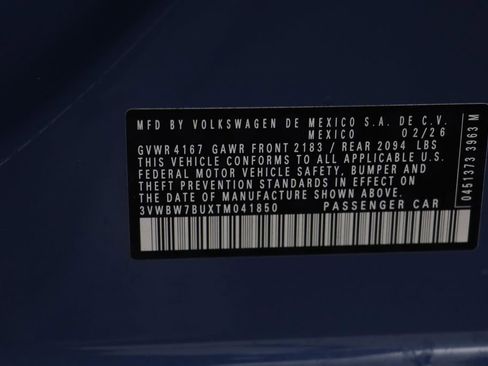 New 2026 Volkswagen Jetta Sport FWD image 24