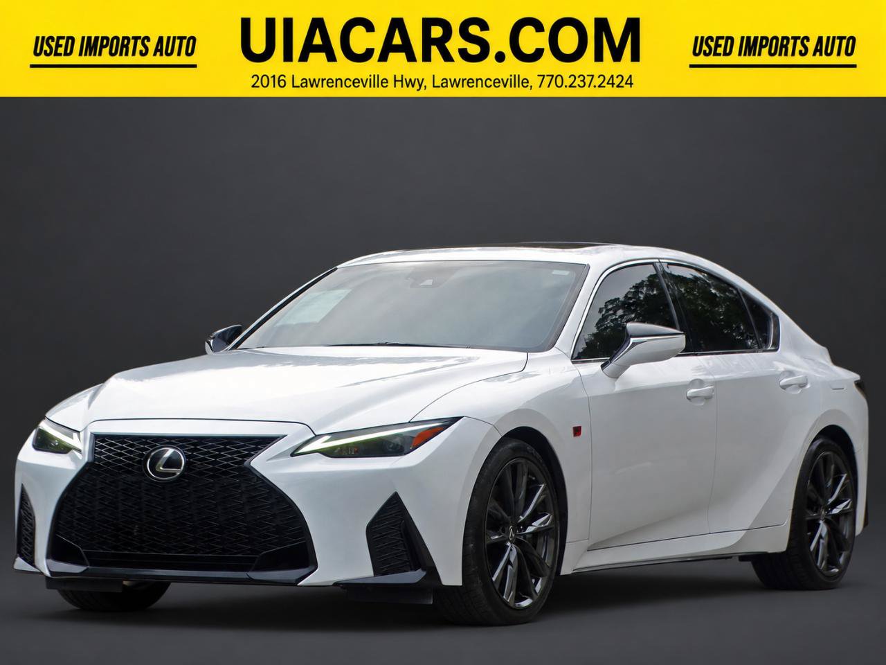 Used 2021 Lexus IS 350 F Sport w/ Navigation Package RWD image 2