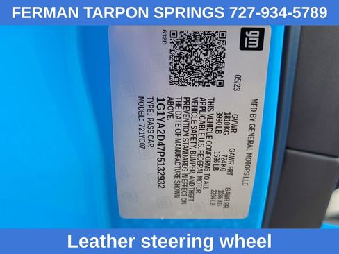 Used 2023 Chevrolet Corvette Stingray Coupe w/ 1LT image 24