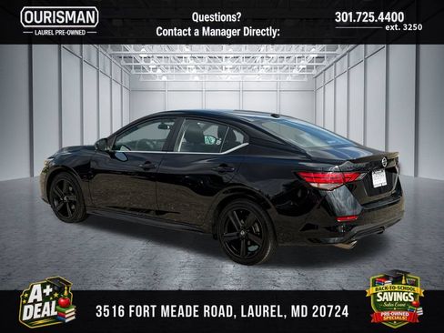 Used 2023 Nissan Sentra SR w/ Midnight Edition Package FWD image 3