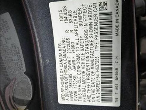 Used 2026 Honda Civic Sport image 30