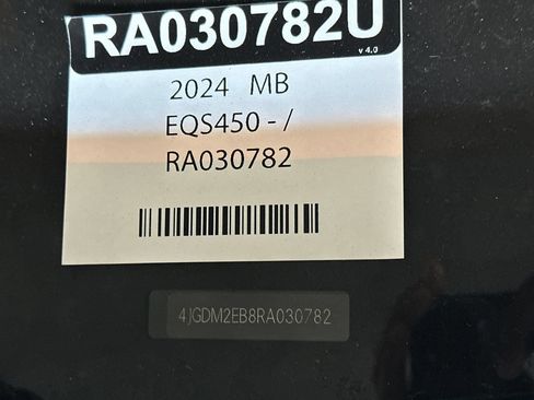 Used 2024 Mercedes-Benz EQS 450+ 4MATIC SUV image 4