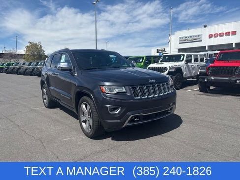 Used 2014 Jeep Grand Cherokee Overland w/ Advanced Technology Group image 2