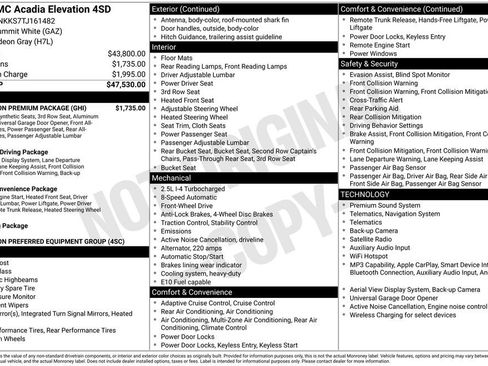 Used 2026 GMC Acadia Elevation w/ Elevation Premium Package FWD image 3