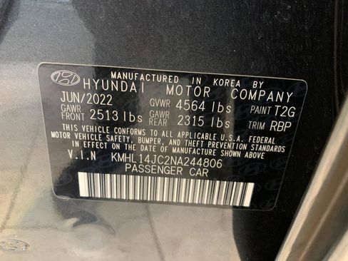 Used 2022 Hyundai Sonata N Line image 59