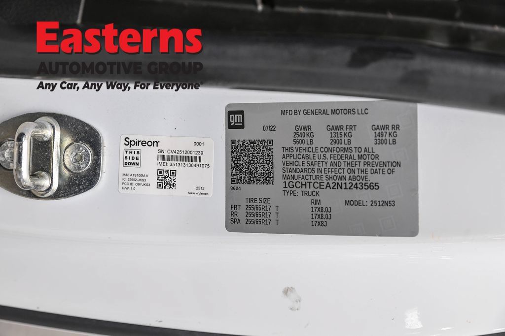 Used 2022 Chevrolet Colorado LT w/ Fleet Safety Package AWD/4WD image 34