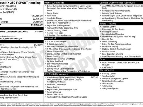Used 2023 Lexus NX 350 F Sport image 18