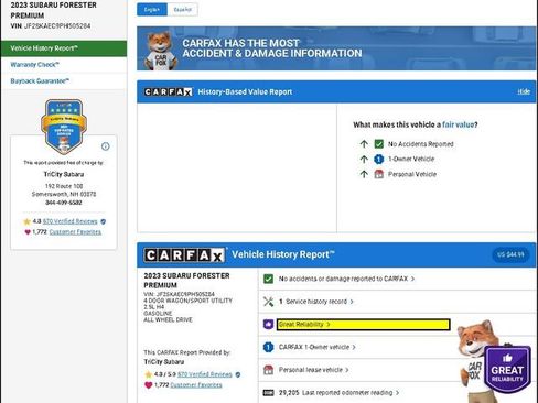 Used 2023 Subaru Forester Premium image 12