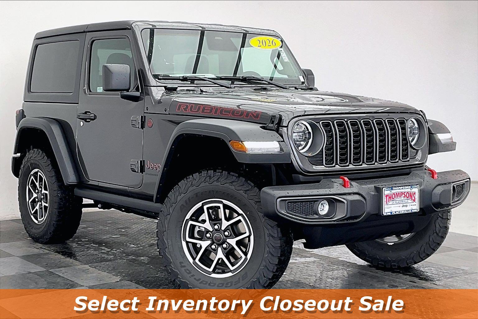New 2026 Jeep Wrangler Rubicon AWD/4WD image 1