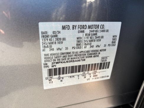 Used 2024 Ford Edge SEL AWD/4WD image 30