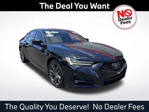 Used 2021 Acura TLX w/ A-SPEC Pkg FWD image 1
