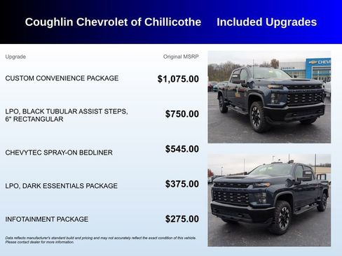 Used 2020 Chevrolet Silverado 2500 Custom w/ Custom Convenience Package image 3