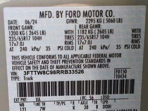 Used 2024 Ford Maverick Tremor w/ Tremor Off-Road Package image 33