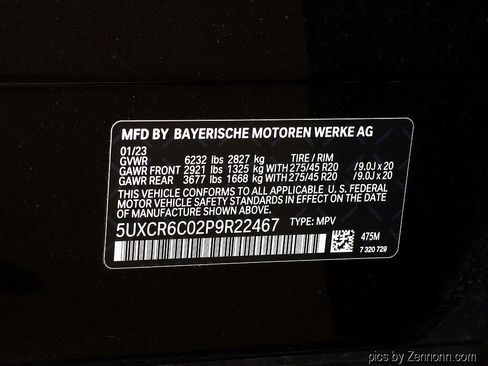 Certified 2023 BMW X5 xDrive40i w/ M Sport Package image 39