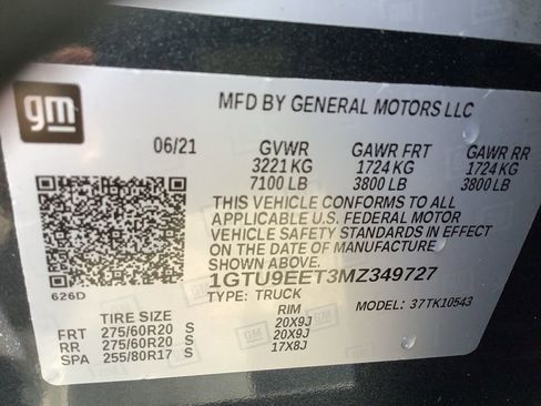 Used 2021 GMC Sierra 1500 AT4 w/ AT4 Preferred Package image 18