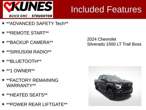 Used 2024 Chevrolet Silverado 1500 LT Trail Boss image 2